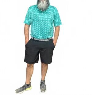 NEW SOUTHERN POINT CO. magnolia performance polo in green